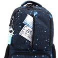 thumbnail image 7 of IvyH Rolling Backpack for Elementary and Middle School Students Bag with Wheel Travel Luggage Bookbag,Blue Starry Sky, 7 of 7