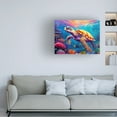 thumbnail image 2 of Canvas Wall Art - Stewart 'Caribbean Dream' Wall Art for Living Room, Bedroom, or Office Décor by Trademark Fine Art - 24 x 18 Inches, 2 of 4