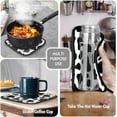 thumbnail image 6 of Cow Printing Oven Mitts & Pot Holders Sets - Heat-Resistant Thick Cotton Lined Non-Slip Kitchen Glove Hot Pads for Baking Cooking Grilling BBQ, 6 of 6