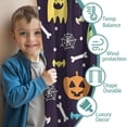 thumbnail image 3 of Blackout Kids Curtains,Halloween Colorful Spooky Elements Childrens Insulated Curtains Set Of 2,Bedroom Essentials,Toddler Room Decor 52"x84", 3 of 5
