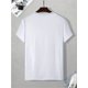 thumbnail image 2 of DADS PAPA Letter Print Men's T-shirt For Summer Outdoor, Casual Male Clothing, Gift For Men, 2 of 7
