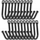 thumbnail image 5 of 20 ganchos pequeños de hierro forjado, resistentes, para pared, para herramientas de garaje, de metal, 5 of 7