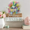 thumbnail image 3 of 4Pcs Easter Day Deco Mesh Ribbons Wreath Decoration Diy Crafts Making Soft Waterproof Easter Home Party Decorations, 3 of 5