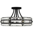 thumbnail image 5 of Quoizel Padilla 4-Light Matte Black Semi-Flush Mount Light, 5 of 7
