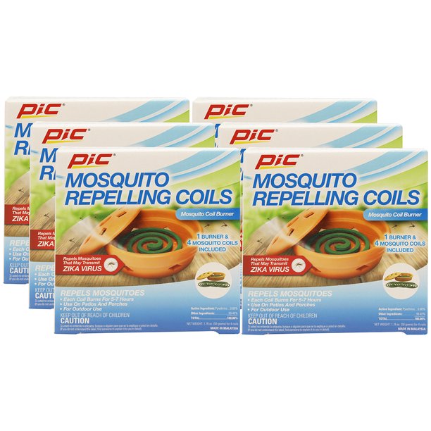 Pic Mosquito Coil Burner Set [Set of 6]