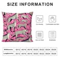 thumbnail image 5 of nygtbtfer Pink Throw Pillow Covers Decorative Pillows Covers for Dorm College Room Decor White, 5 of 5