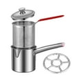 thumbnail image 2 of HLONK Friteuse en Acier Inoxydable Petite Friteuse pour Pique-Nique Combo Cuisson 1.8L, 2 of 8