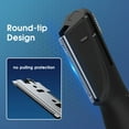 thumbnail image 3 of CHOK Upgraded Eyebrow Trimmer  Precision Facial Hair Trimmer for Men  Battery-Operated Electric Eyebrow Razor with Comb for Peach-Fuzz  No Pulling Sensation Painless, 3 of 3