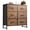 Rustic Brown Wood Grain Print, variant on GALAXHERO 6 Drawer Dresser, Fabric Double Dresser, Storage Tower with Fabric Bins, Chest of Drawers for Bedroom, Closet, Living Room, Hallway, Rustic Brown Wood Grain Print