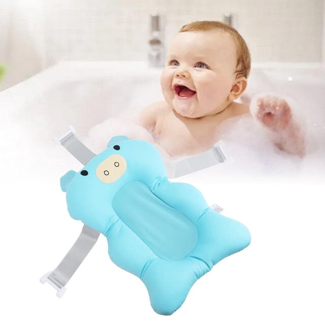 Cojín de Baño para Bebé ANGGREK Ajustable Con Malla Suave