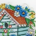 thumbnail image 2 of Yuarrent Decoración navideña 5D DIY pintura de diamante tema de navideña regalo maravilloso PVC buena decoración Kits de decoración para fiestas, 2 of 6