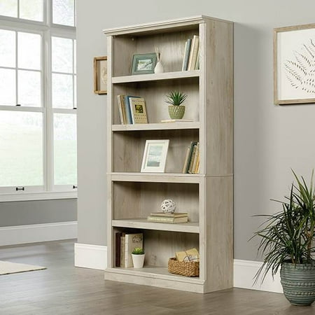 Sauder 69.764" Decorative Bookshelf Chestnut
