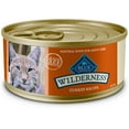 thumbnail image 3 of (12 pack) Blue Buffalo Wilderness High-Protein Adult Cat Wet Food, Turkey, 5.5-oz. Can, 3 of 13
