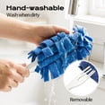thumbnail image 5 of 2026 New 360° Electrostatic Duster Refills, Washable & Reusable Microfiber Pads Fleece Duster Refill Compatible Tools for Cleaning Home, Blinds, Car, Pet, Furniture, Fans, 5 of 7