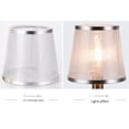 thumbnail image 2 of Bedside Mini Transparent Lampshade Chandelier Fabric Lamp Wall Lamp Desk Lamp Replacement Shell Cover, 2 of 5