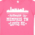 thumbnail image 4 of Inktastic Memphis Tennessee Someone Loves Me Skyline Boys or Girls Toddler T-Shirt, 4 of 5