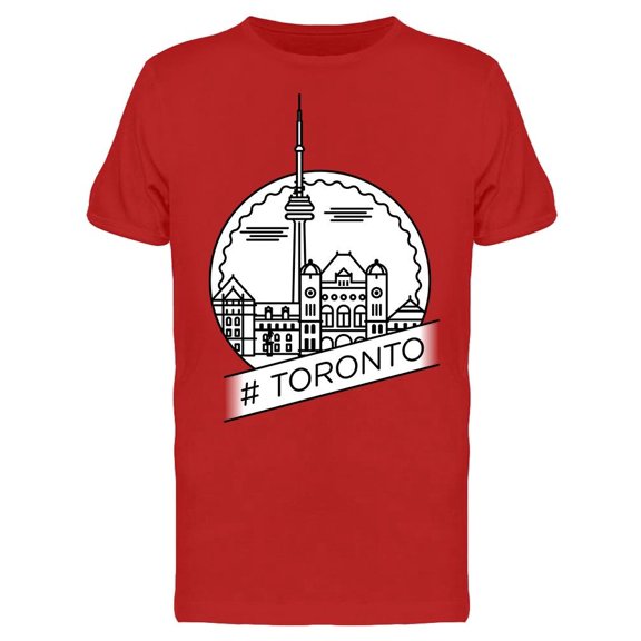 Line Toronto T-Shirt Men -Image by Shutterstock, Male 3X-Large