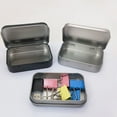 HighQuality Square Tin Box for Nail Clippers, Usb Drives, Medals, And