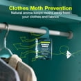 thumbnail image 6 of EcoVenger Pest Control Aroma Hanger 10-Pack Natural Peppermint/Cedar/Lemongrass Insect Repellent Moths Mosquitoes, Spiders, Roaches, Weather-Proof Lasting Bug Deterrence, Safe Around Children & Pets, 6 of 10