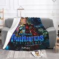 thumbnail image 3 of Manta de franela de Trollhunters, 10 unidades, para cama, sofá, decoración de habitación, 101 x 76 cm, 3 of 8