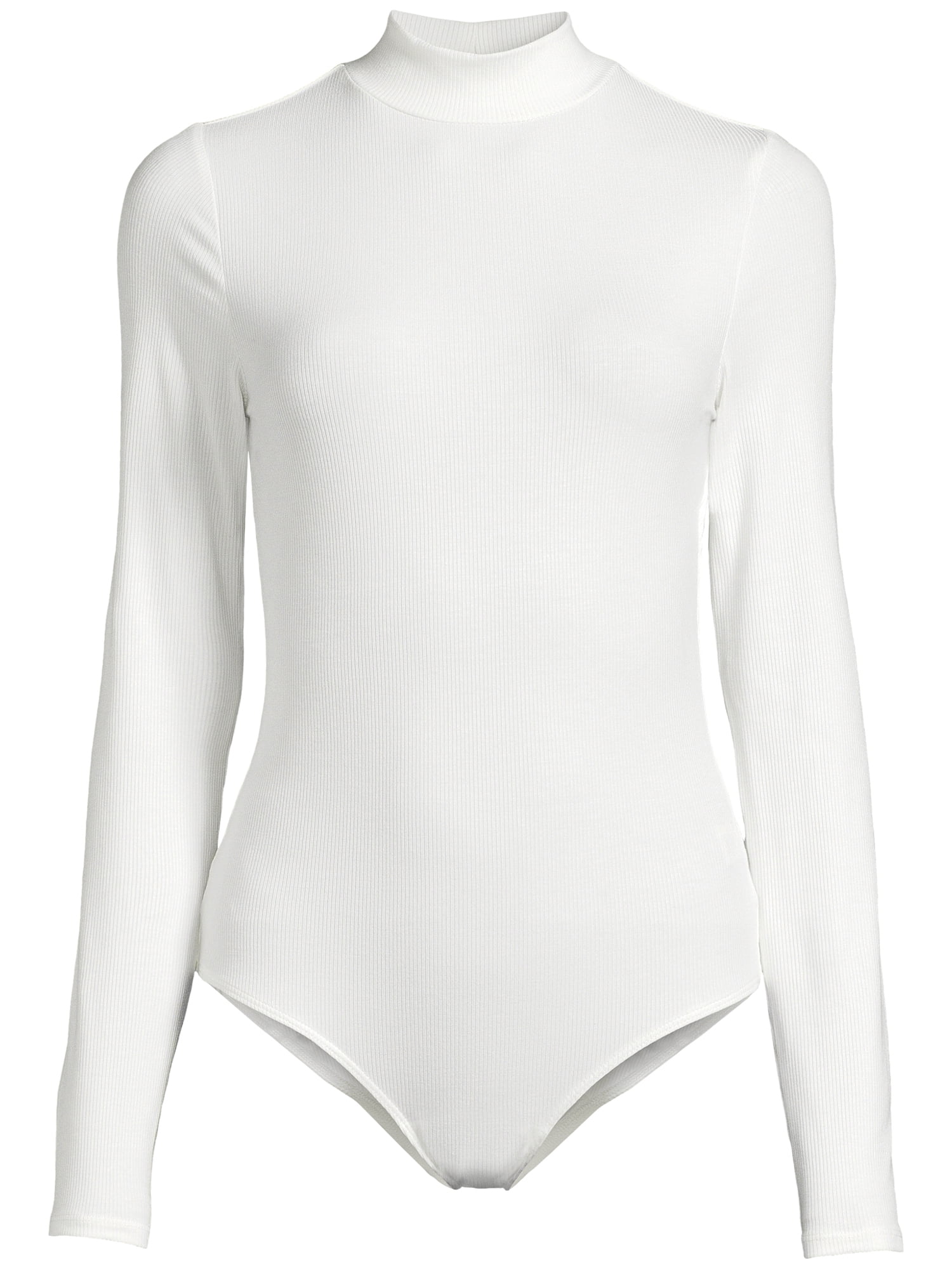 Self Esteem Juniors Ribbed Mock Neck Bodysuit