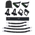 thumbnail image 4 of Full Body Resistance Trainer Sports Fitness Waist Leg Bouncing Training Resistance Bands Gym Stretching Kit New, 4 of 5