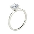 thumbnail image 2 of Mauli Jewels 0.50 Carat Round Diamond ( I - J/ I1 - I2 ) Prong Set Solitaire Ring in 10K White Gold, Ring Size 6.5, 2 of 6