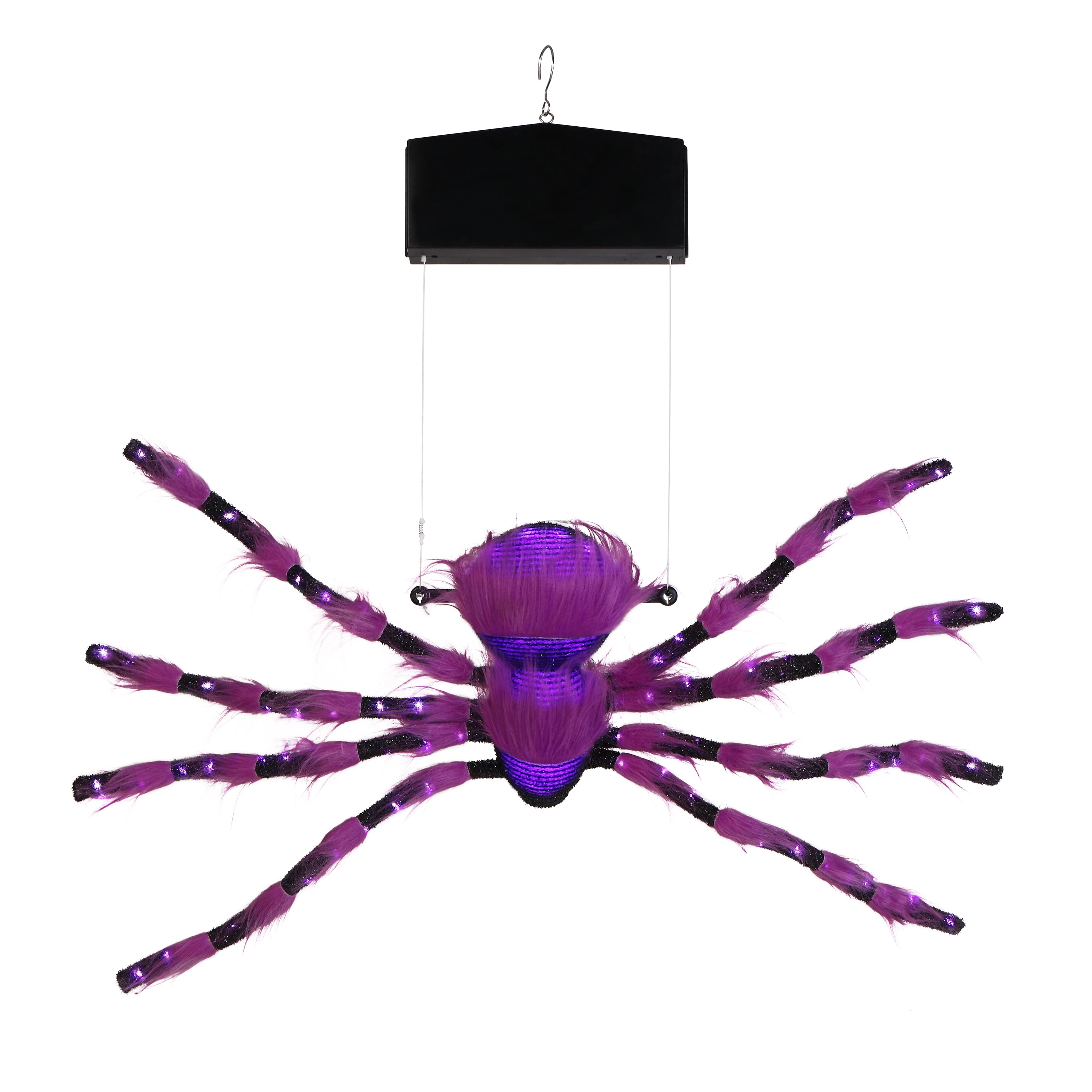 Mr. Halloween Decorative Animated Outdoor Climbing Spider, 9 Foot