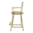 thumbnail image 3 of Casual Home 24" Director's Chair Natural Frame with Grey Canvas, Counter Height, 3 of 5