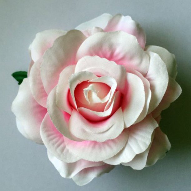 Horquilla de flor rosa, tocado de playa de verano, pinzas para el cabello de flores hawaianas, pinzas para el cabello de flores nupciales estilo Bohe, pasador para boda