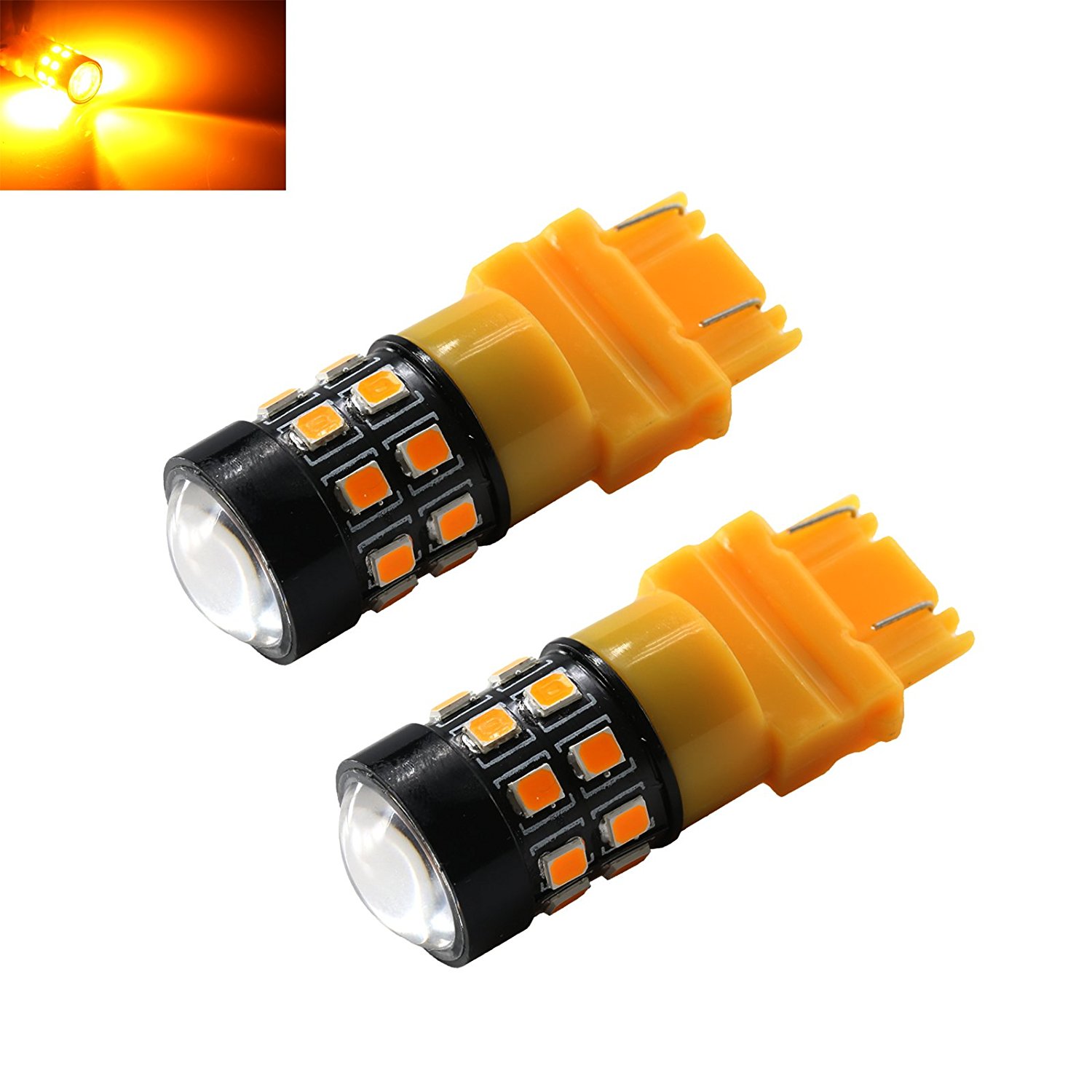 3157 Amber Yellow High Power 2835 Chip 21LED Turn Signal/Parking Light