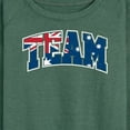 thumbnail image 3 of Instant Message - Team Australia - Women's Lightweight French Terry Long Sleeve Shirt, 3 of 6