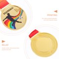 thumbnail image 4 of Raindrops 2-Pack Golden Zinc Alloy Competition Medals for Winners - Fan Gear Incentive Awards, 4 of 4