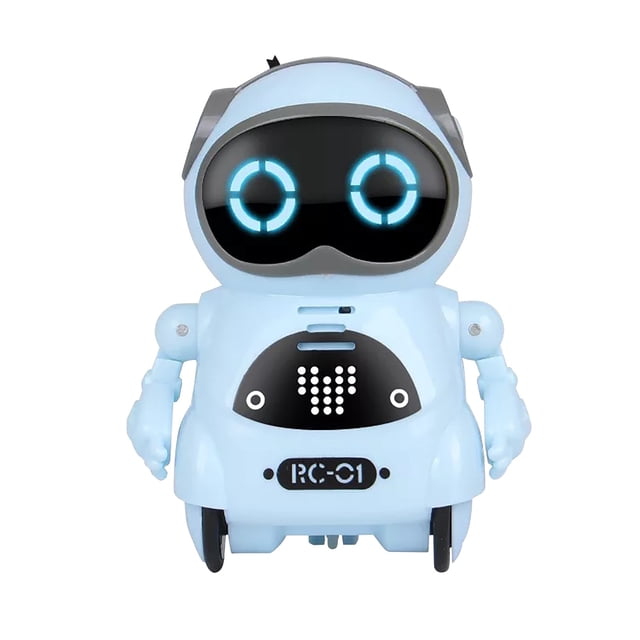 Interactive Smart Mini Robot with Speech Dialogue And Music, Intelligent Induction Alloy Toy for Interactive Play And Entertainment