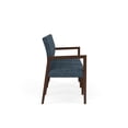 thumbnail image 3 of Pemberly Row Waiting Reception 3 Seat Tandem Seating No Center Arms in Blue, 3 of 5