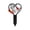 C, variant on Metal Wrought Iron Cemetery Decoration – Outdoor Grave Tomb Memorial Stake, Rust-Resistant Ground Stake for Memorial Garden, 30x20 cm