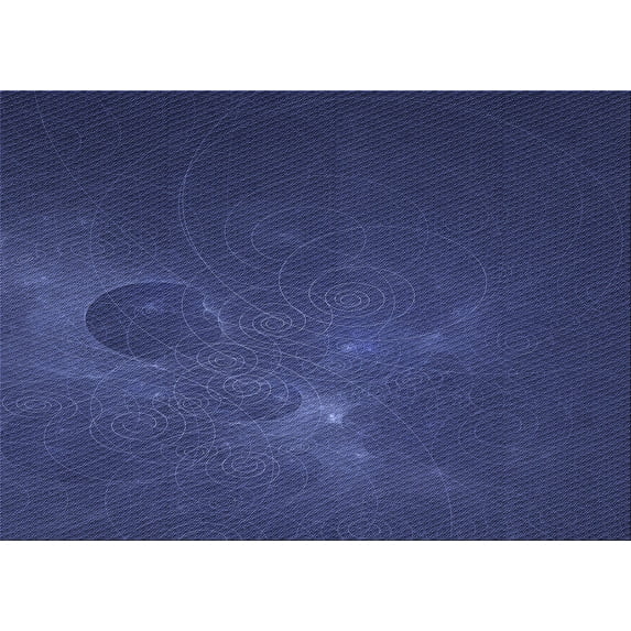 Ahgly Company Machine Washable Indoor Rectangle Transitional Royal Blue Area Rugs, 8' x 12'