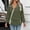 #0210-Army Green, variant on Women's Hooded Hiking Jacket Waterproof Windbreaker Zipper Outdoor Coat with Pockets Loose Fit for Travel Daily Commute
