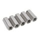 thumbnail image 5 of 5 tuercas de acoplamiento hexagonales de acero inoxidable anticorrosión M12, tuerca de conector plateada para pernos de tornillo, 5 of 8