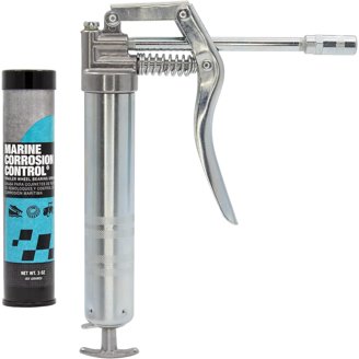 Electric Grease Gun Battery Powered 8000 PSI Grease Machine 2x5 Electric Grease Gun Battery Powered 8000 PSI Grease Machine 2x5