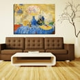 thumbnail image 3 of James Ensor Painting Art Print Still life with chinoiseries Canvas Art Framed Wall Art, 3 of 7