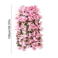 thumbnail image 3 of KRQAP Artificial Bougainvillea Flowers Realistic Fake Vines For Outdoor Planters Patio Urns Porch Balcony P-ink, Home Improvement Must Haves, 3 of 6