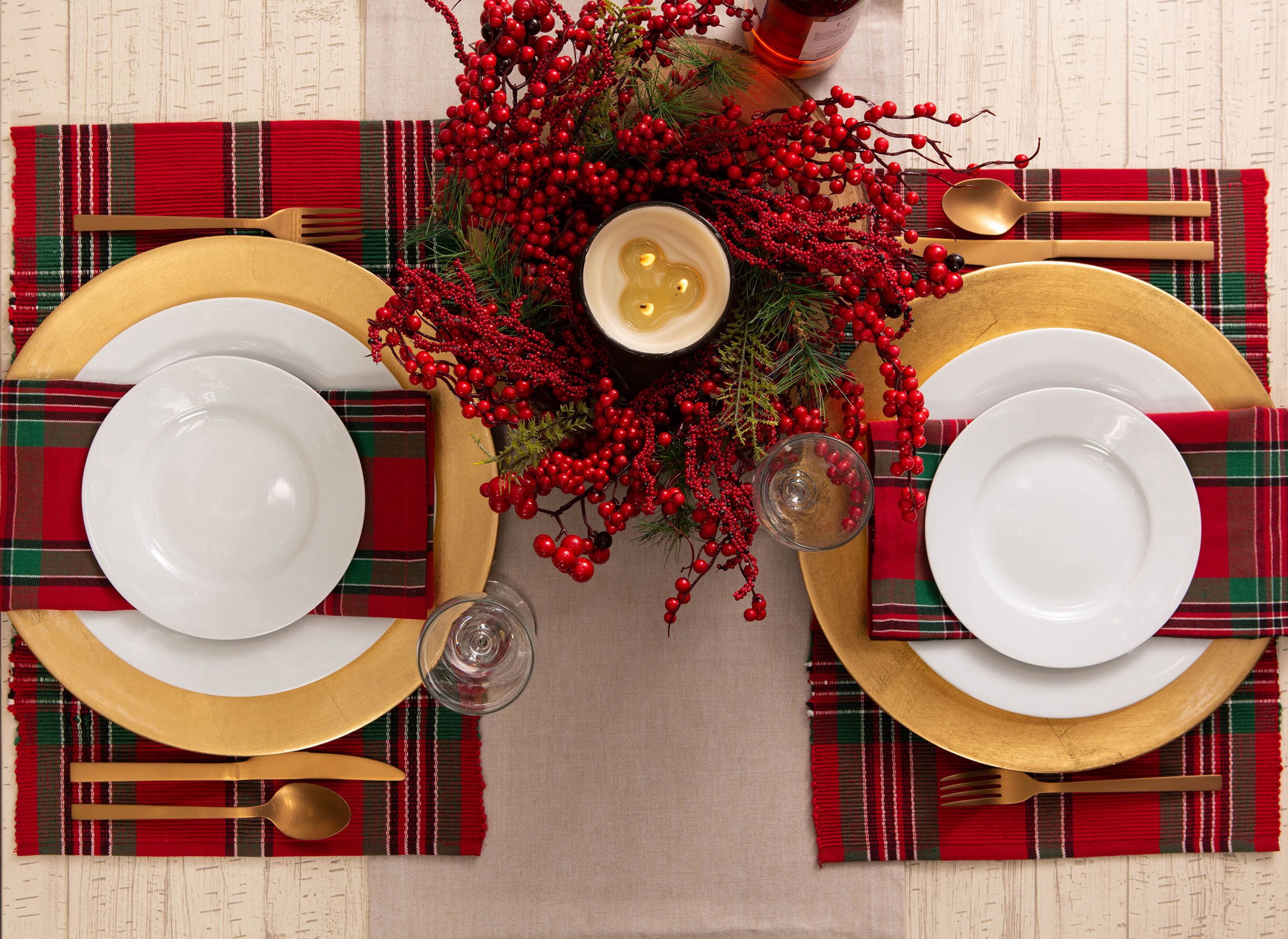 Holiday Plaid Placemat (Set of 6)
