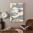 thumbnail image 3 of Sardines Print Sardine Tin Vintage Poster Retro Sardine Wall Art Fish Print Wall Art , Matte Canvas Stretched, Posters for Room Bedroom Living Room Bathroom Wall Decor, Posters & Art Prints, Gift., 3 of 6