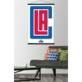 thumbnail image 2 of NBA Los Angeles Clippers - Logo 15 Wall Poster with Wooden Magnetic Frame, 22.375" x 34", 2 of 3
