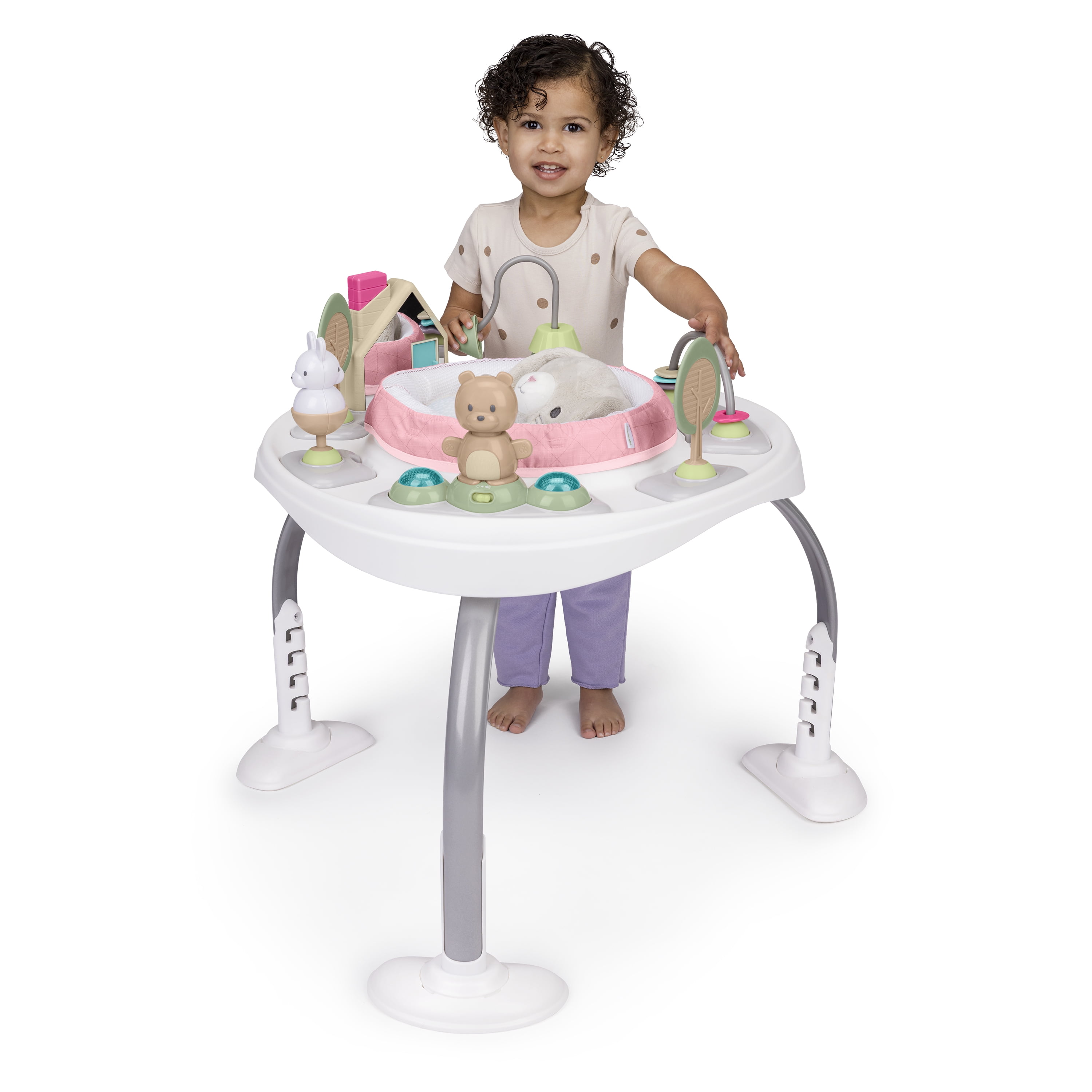 Ingenuity Spring & Sprout 2-in-1 Activity Jumper & Table - First Forest