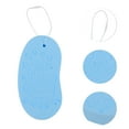 thumbnail image 3 of Unique Bargains 1 Pc Cat Pattern Bath Sponge Body Scrubber Sky Blue, 3 of 6