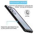 thumbnail image 2 of Galaxy S21 Plus Case, Takfox Samsung Galaxy S21+ Phone Case Shock Absorbing, Rugged Shockproof Crystal Clear Hard Case Body Protective Sturdy Cover TPU Shell Bumper Case for Galaxy S21 Plus, Black, 2 of 7