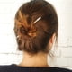 thumbnail image 3 of palillos de pelo cortos de aleación para moños, horquillas, accesorios para el cabello (dorados y plateados), 3 of 5