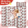 thumbnail image 4 of Red Christmas Farm and Truck Pattern Toddler Nap Mats for Kids Preschool,50"x20" Sleeping Mat Bag or Kids,Toddler Sleeping Bag,Toddler Nap Mat or Daycare, 4 of 6